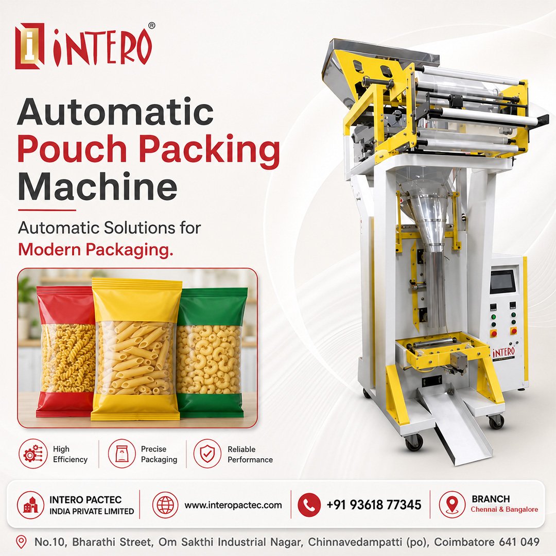 Automatic Pouch Packing Machine Bengaluru