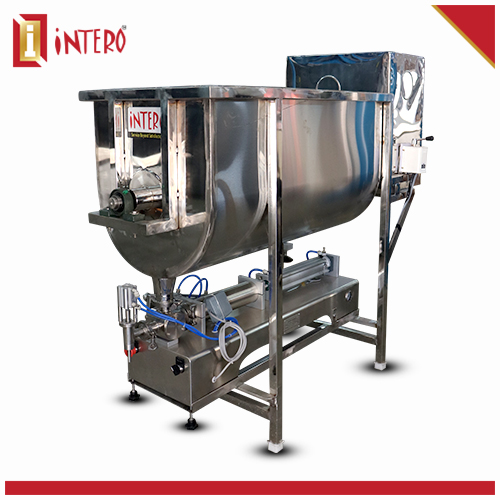 Batter Mixer with Filling Machine